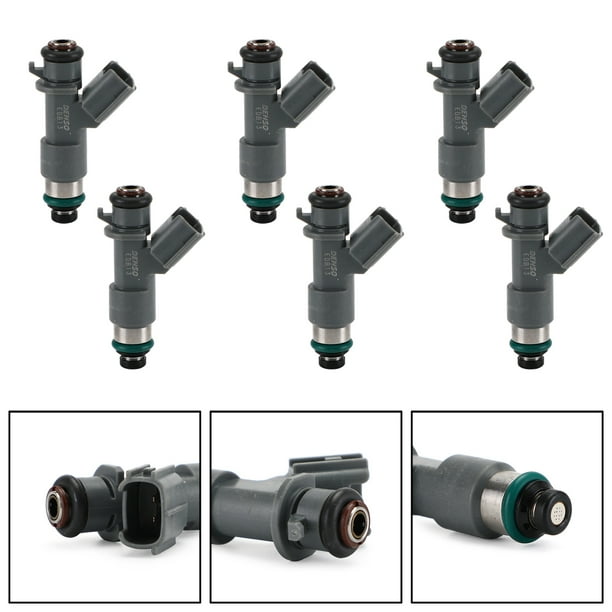 6 Pcs Fuel Injectors For Honda Accord Acura MDX TL TSX 3.5L 3.7L 16450-R70-A01 
